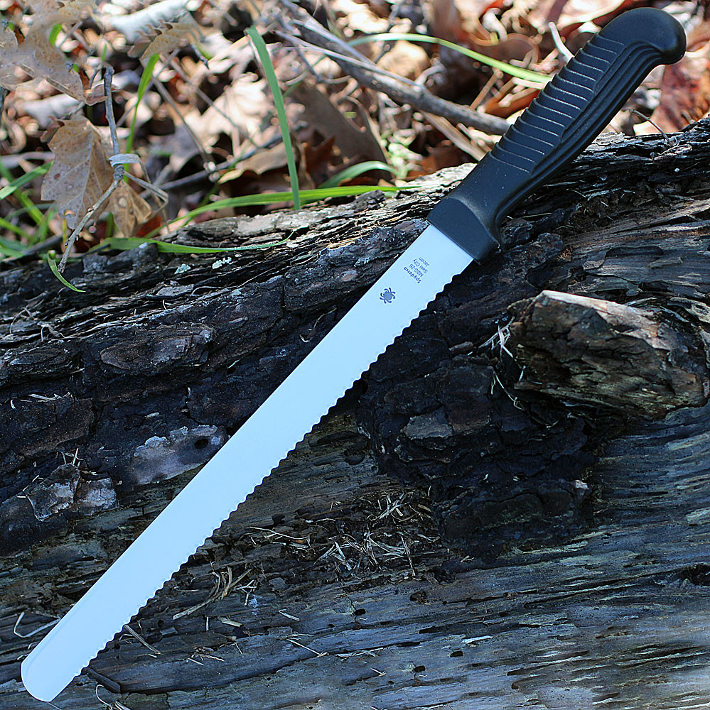 Spyderco K01SBK Bread Knife Black Handle