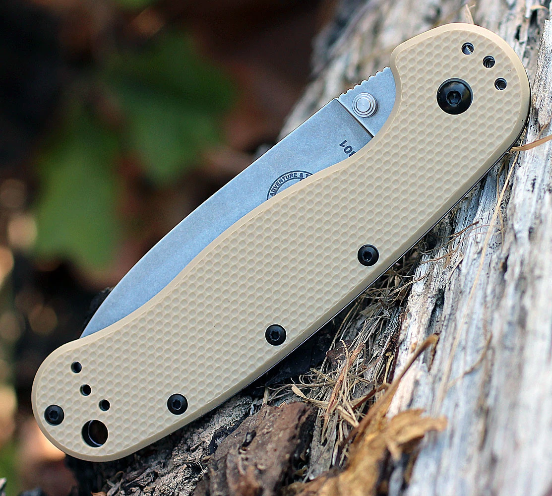 ESEE Avispa BRK1302DT Desert Tan Closed Right View