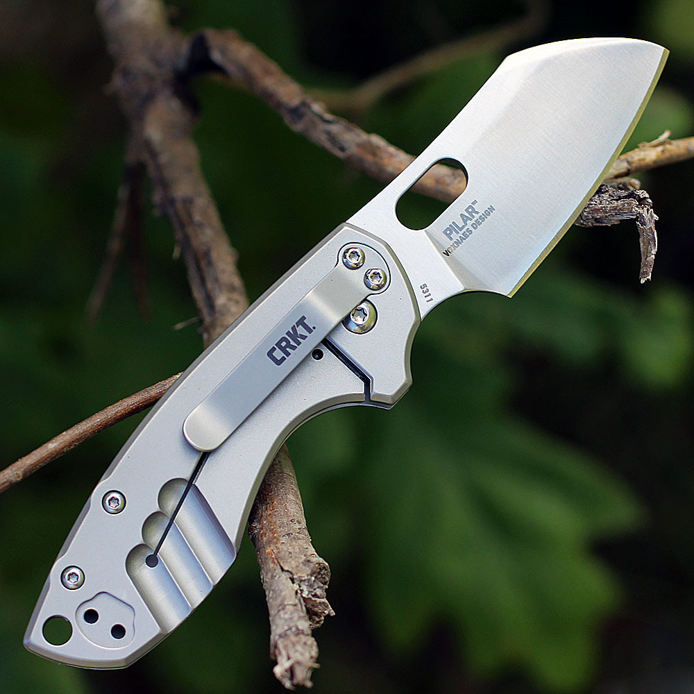 鐵槌 SLEDGE HAMMER 日本大神 2枚セット シールド 未開封 CRKT Pilar Jesper Voxnaes Sheepsfoot Knife 5311 | Knifeworks