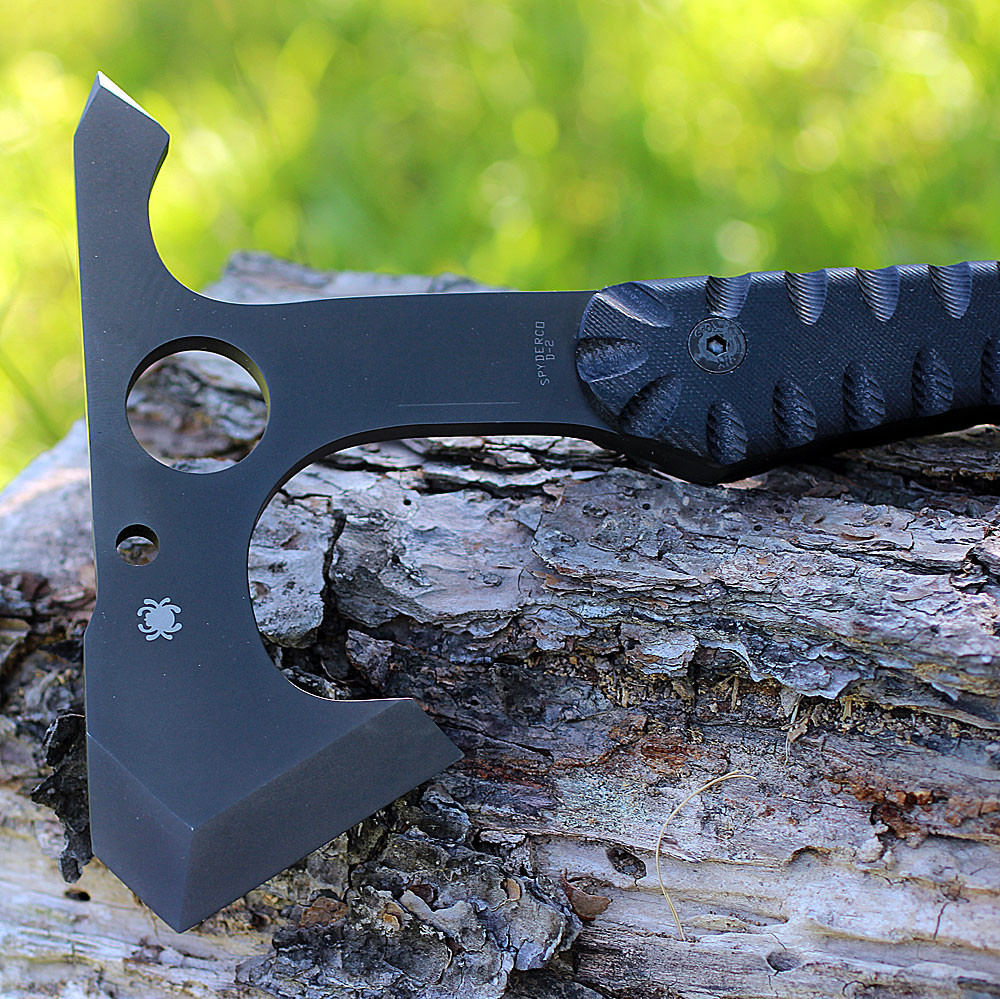 Spyderco Warrior Hawk - D2 Black Tomahawk H03 | Knifeworks