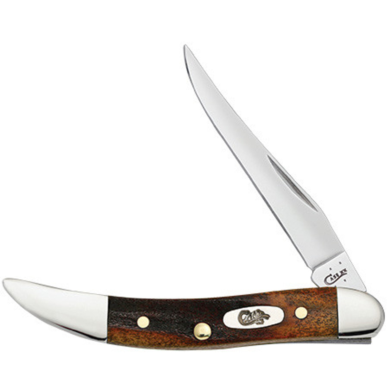 Case 8469 Small Texas Toothpick, Red Stag(R510096 SS)