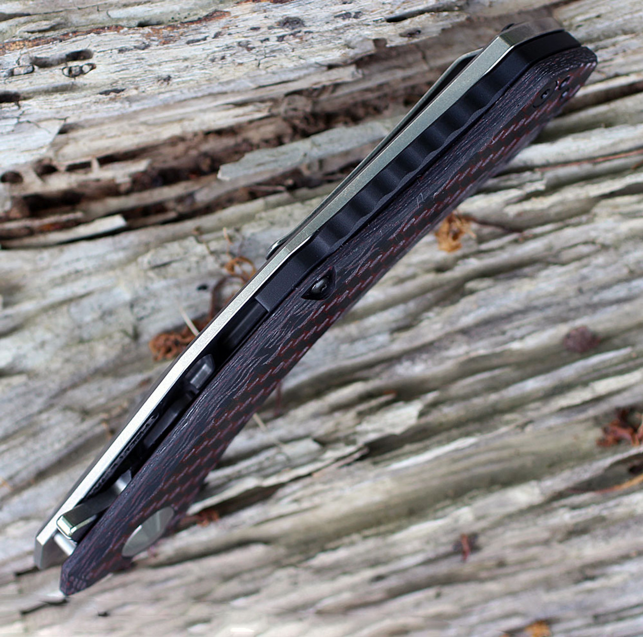 Zero Tolerance 0462 Sinkevich Flipper Knife, 3.75 in CPM-20CV Plain Blade, Carbon Fiber Handle
