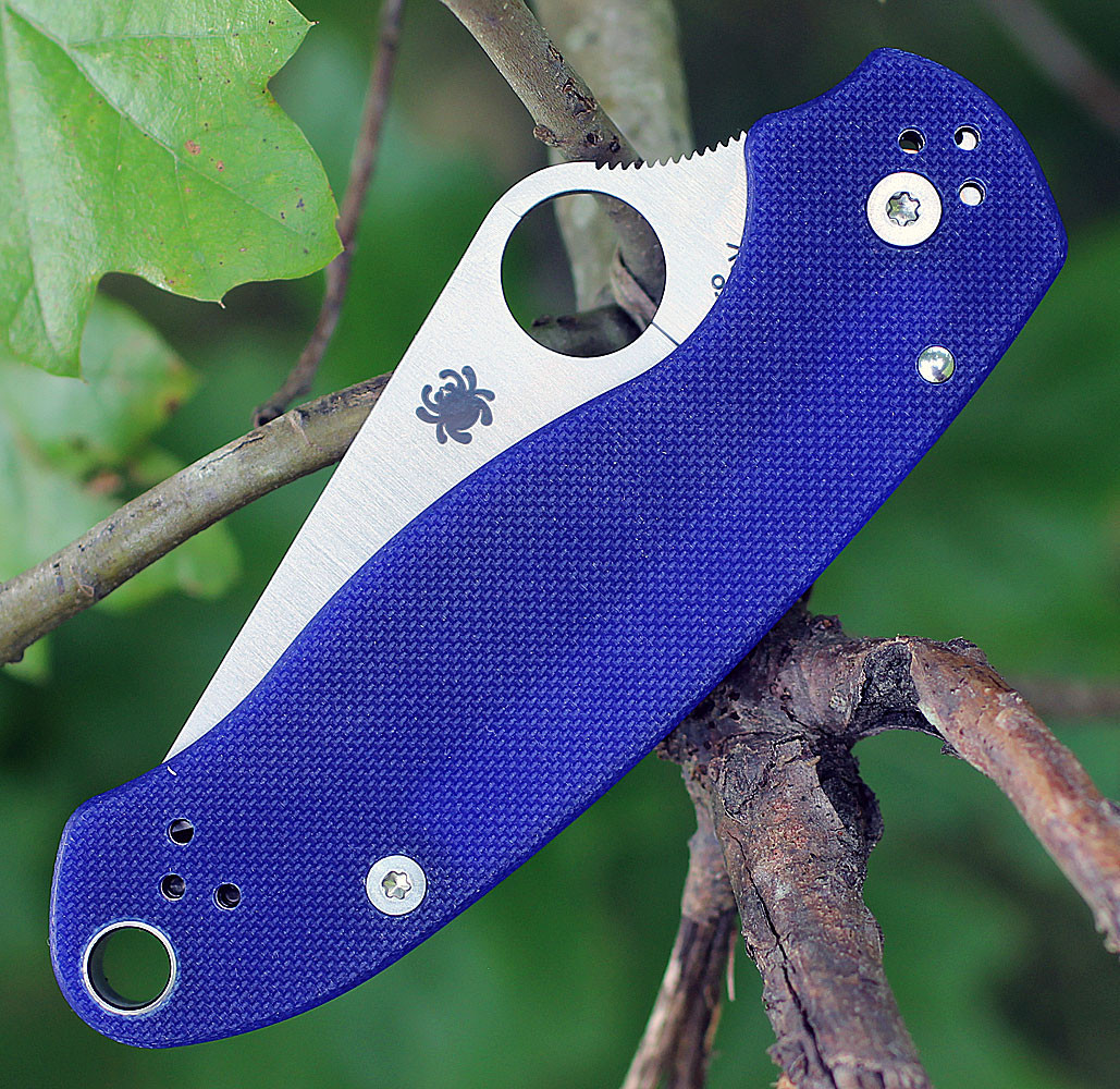Spyderco Para 3 Dark Blue G-10 - CPM S110V Blade C223GPDBL