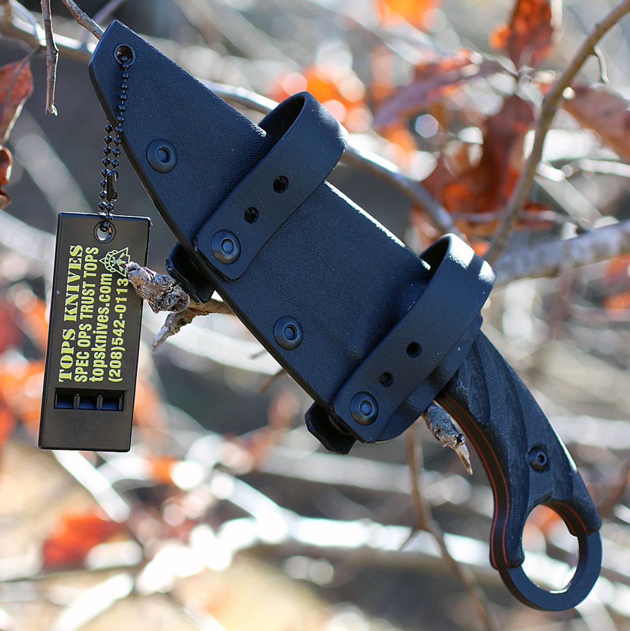 Tops Knives CUT-40 Combat Utility Tool Blackout Edition