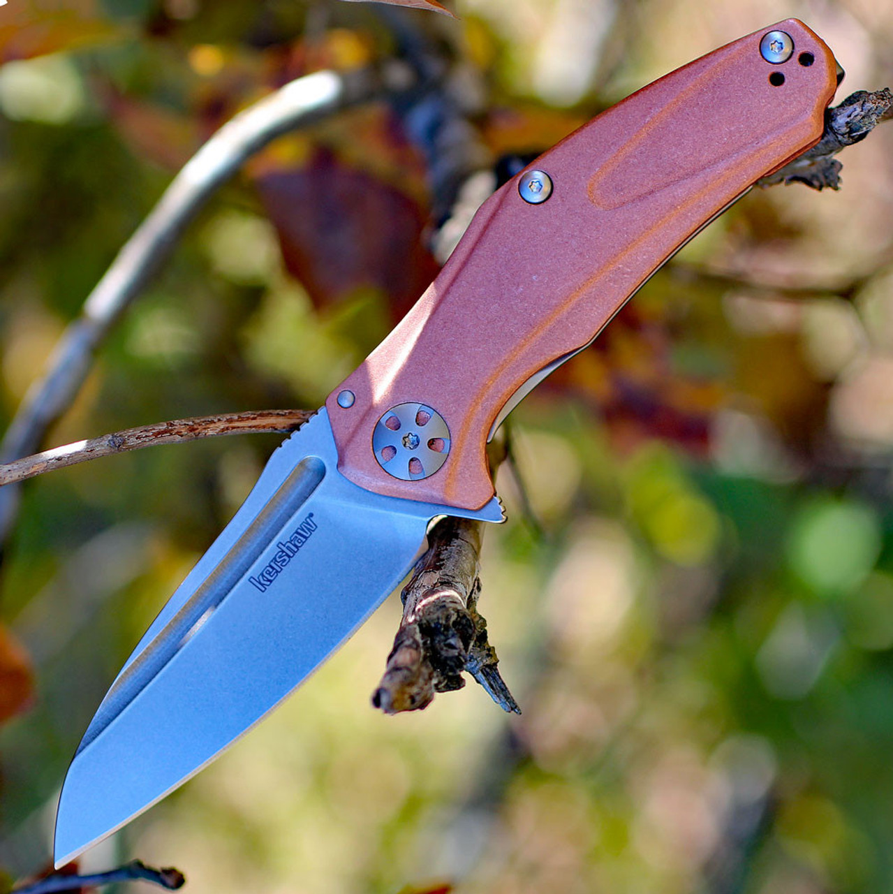 Kershaw Natrix Copper (2.75" Stonewash D2) 7006CU