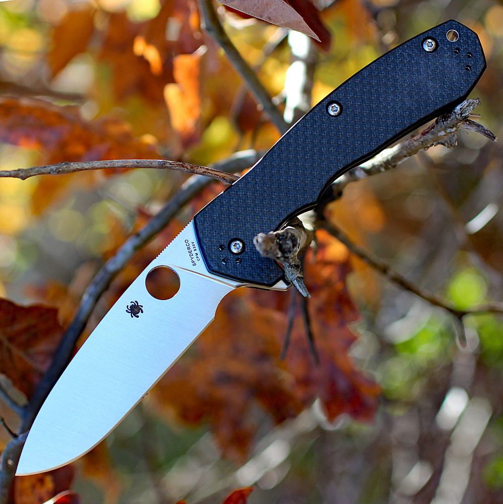 Spyderco Amalgam Carbon Fiber/G-10 - S30V Blade C234CFP | Knifeworks