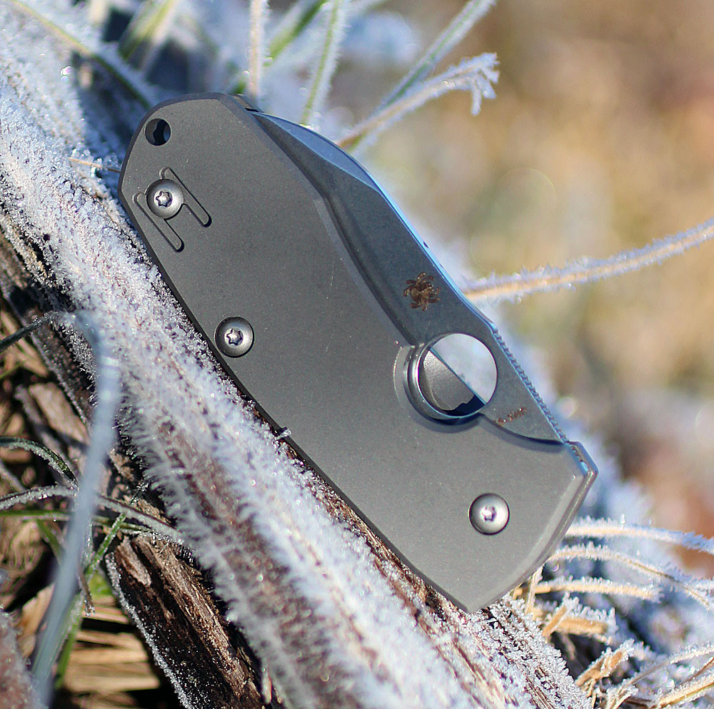 Spyderco Techno 2 frame lock folding knife