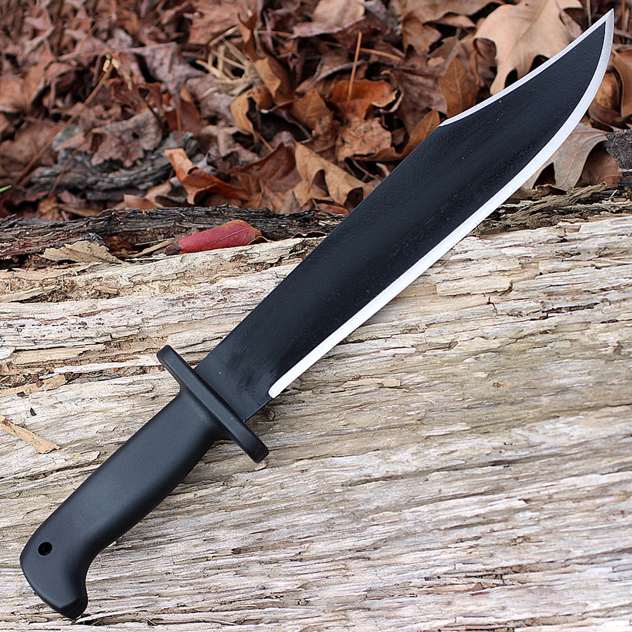 Cold Steel 97SMBWZ Black Bear Bowie Machete 12 1055 Plain Blade   97smbwz  03597.1566585916 