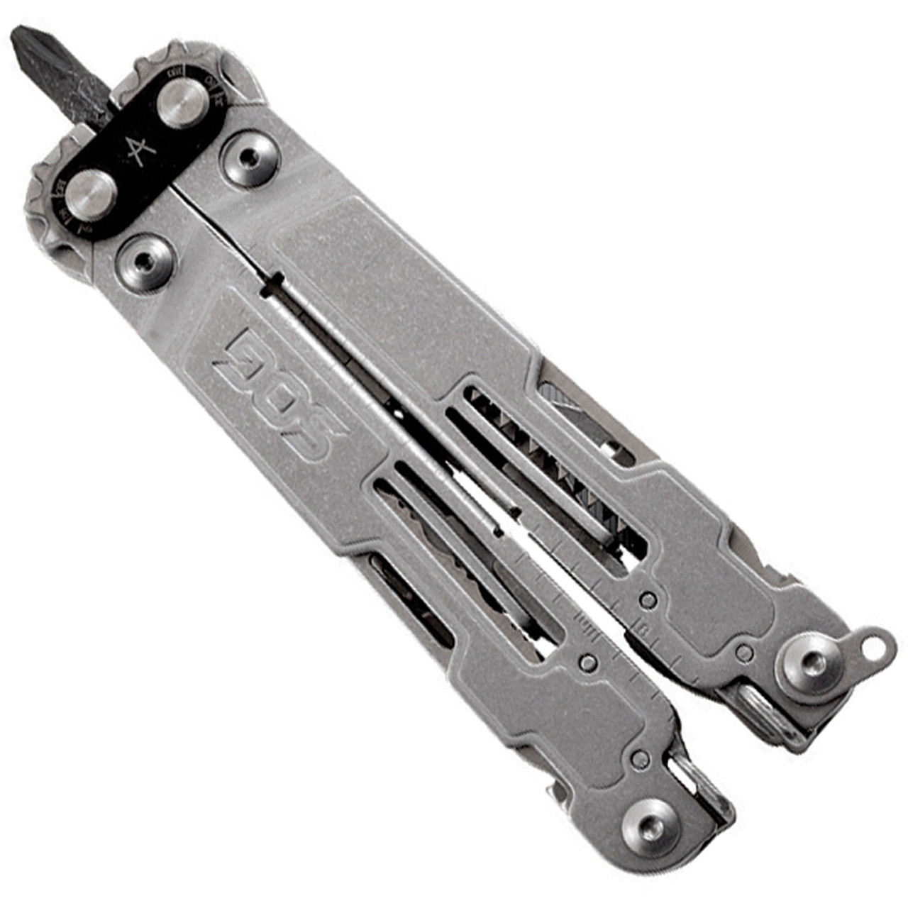 SOG PA2001CP PowerAccess Deluxe Multi-Tool, Stainless Handle, 21 Tools