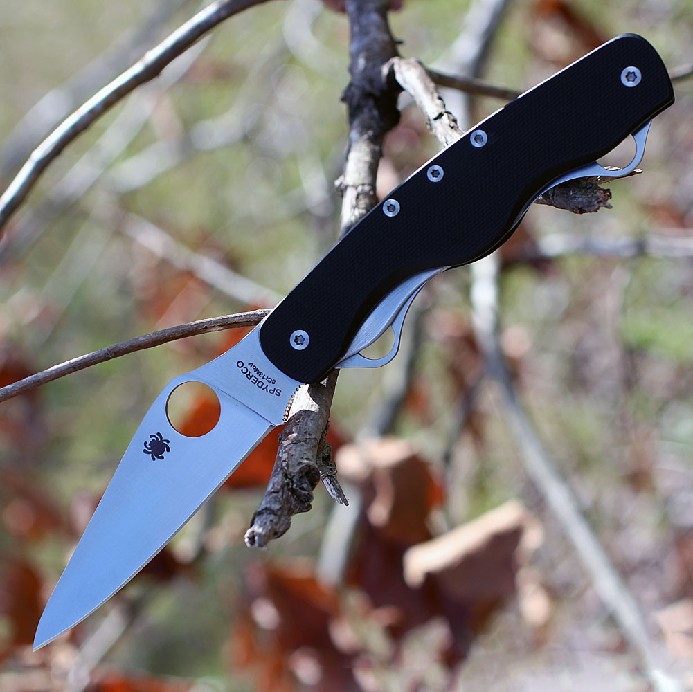 Spyderco ClipiTool Standard C208GP multi-tool knife open