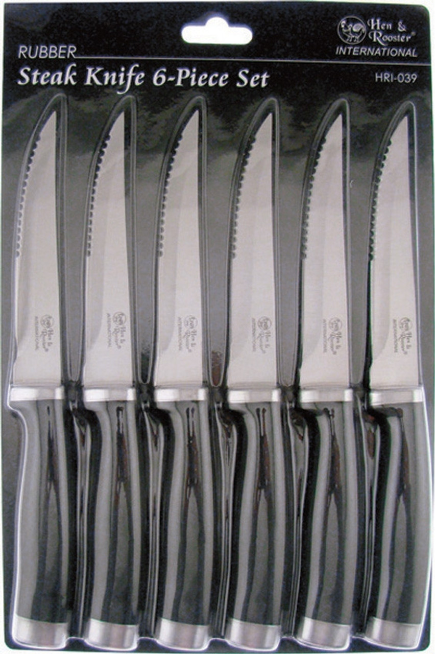 Hen & Rooster I039 International 6 Piece Steak Set