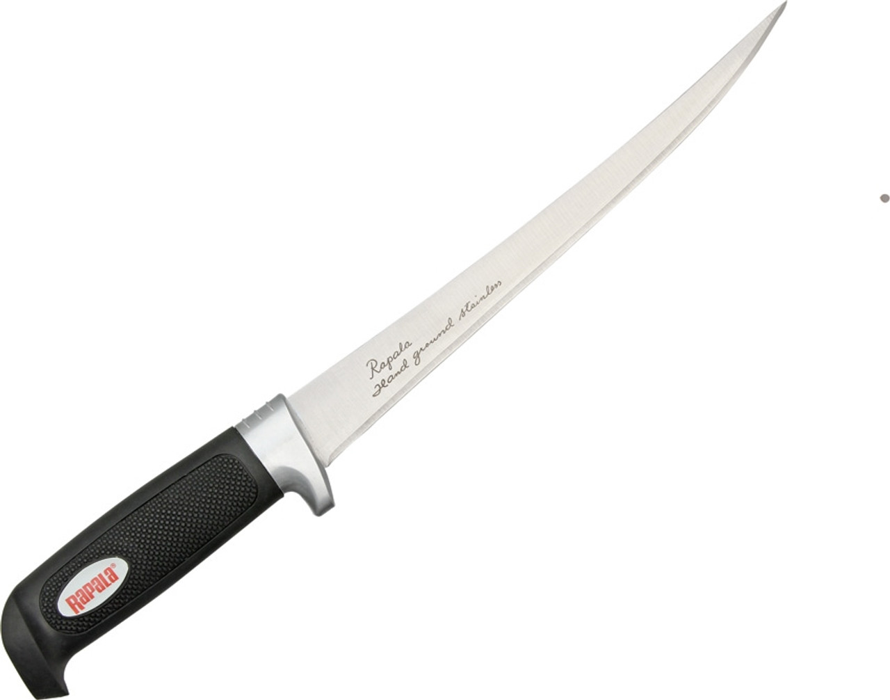 Rapala NK03017 Soft Grip Fillet, 9" Stainless Blade, Black Rubber Handle