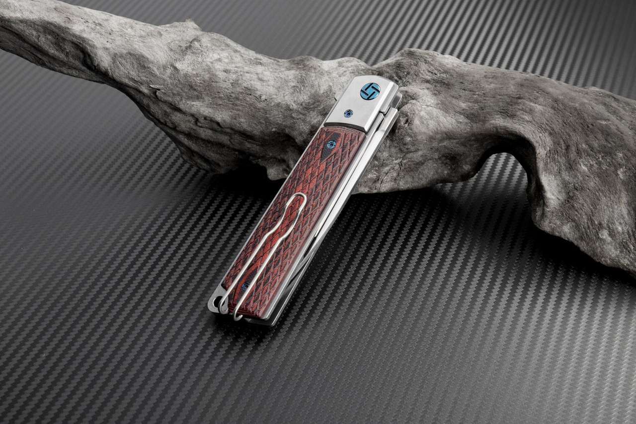 Artisan Classic ATZ1802GBNS, 3.94" S35VN Plain Blade,  Brown G10 Handle