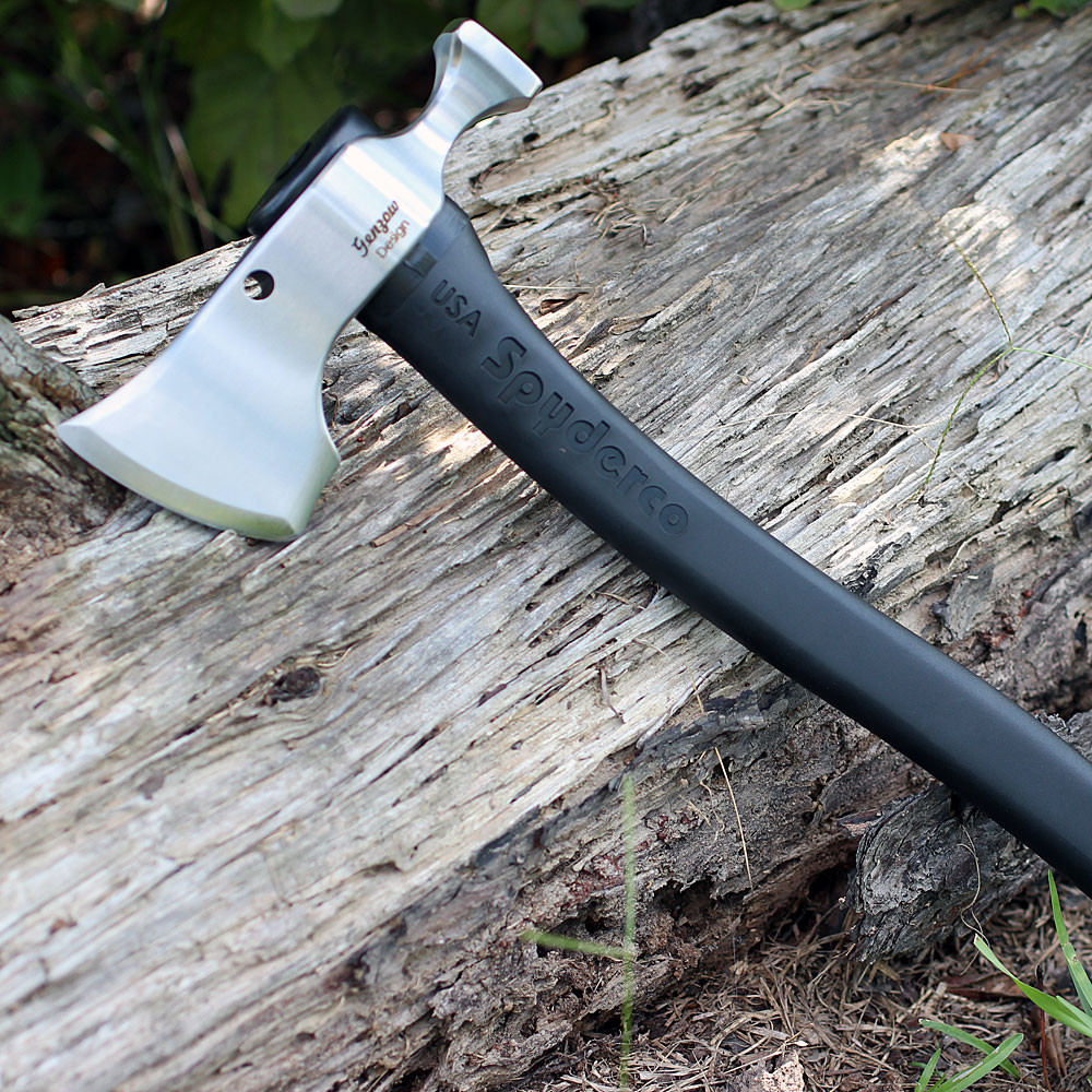 Spyderco Genzow HatchetHawk H02 open profile