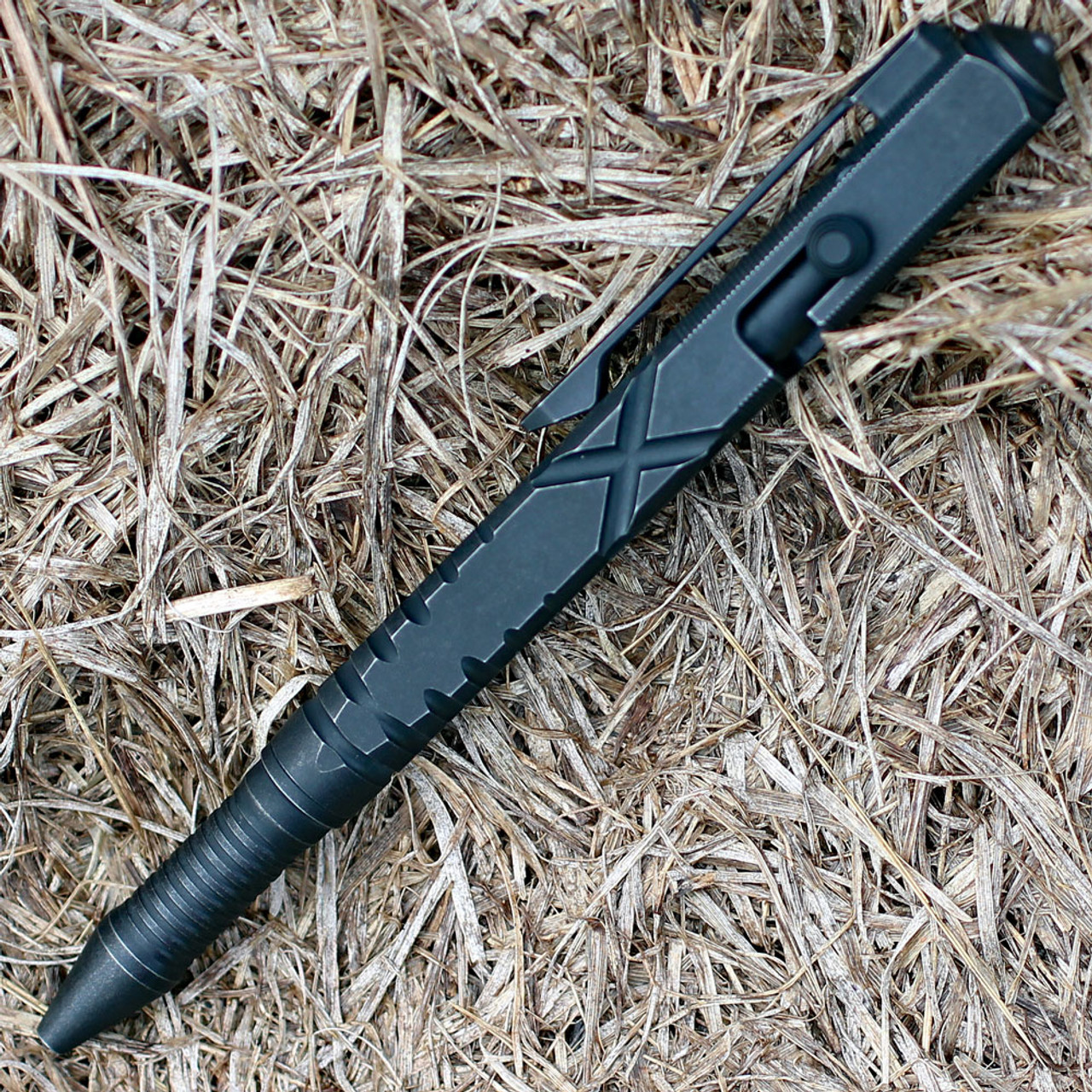 We Knives TP-02D Titanium Tactical Pen, Black