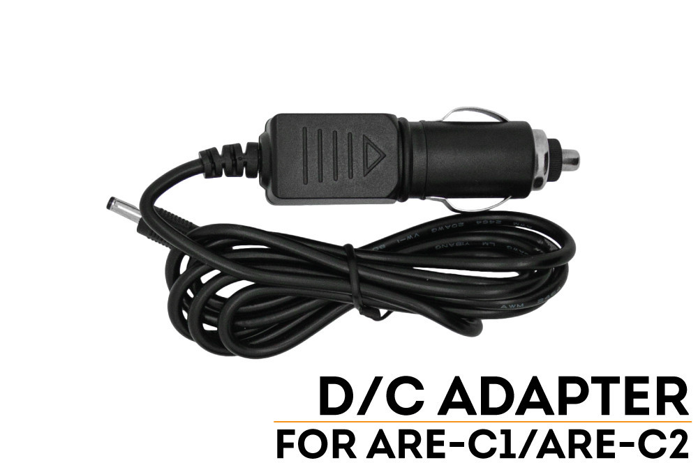 Fenix Car Adapter Compatible with ARE-C2 Advanced Multi-Charger and ARE-C1 Smart Charger