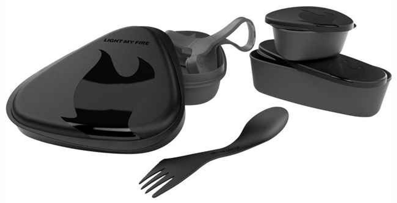 Light My Fire LunchKit, 6 Pieces, Black