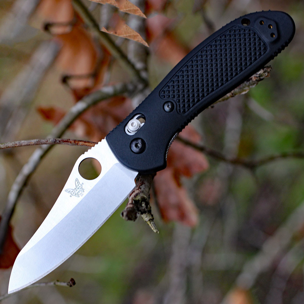 Benchmade Griptilian 550-S30V | CPM-S30V Satin Sheepsfoot | Knifeworks
