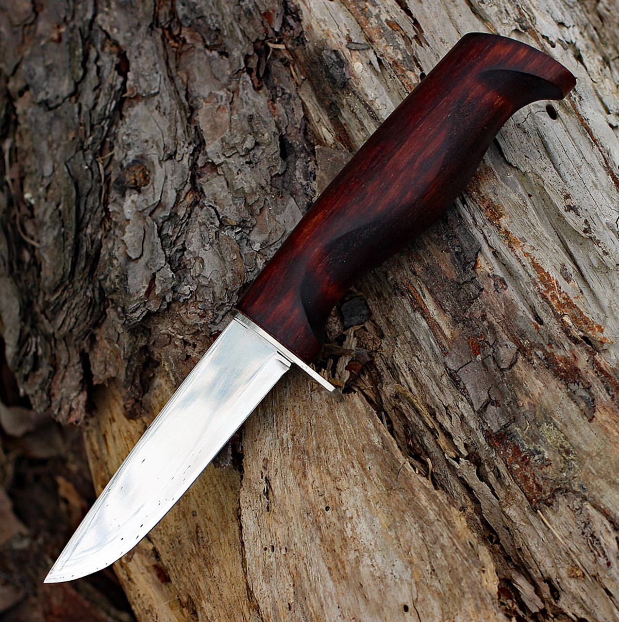 Helle Speider 05, 3.5" Sandvick 12C27 SS Blade, Birchwood  Handle