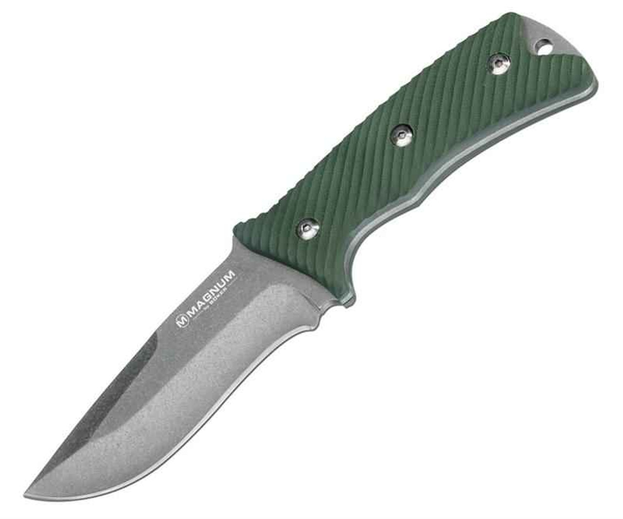 Boker Magnum Lil Giant Fixed Blade with Green G-10 Handle, 02LG113