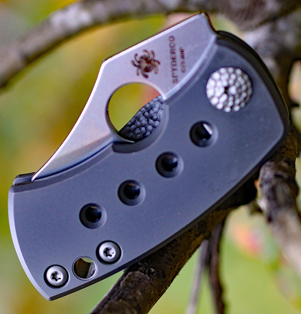 Spyderco McBee frame lock compact folding knife