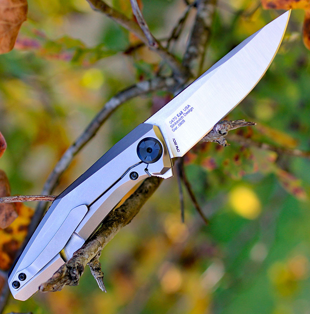 Zero Tolerance 0470 | Sinkevich Ti / Marble CF | Knifeworks