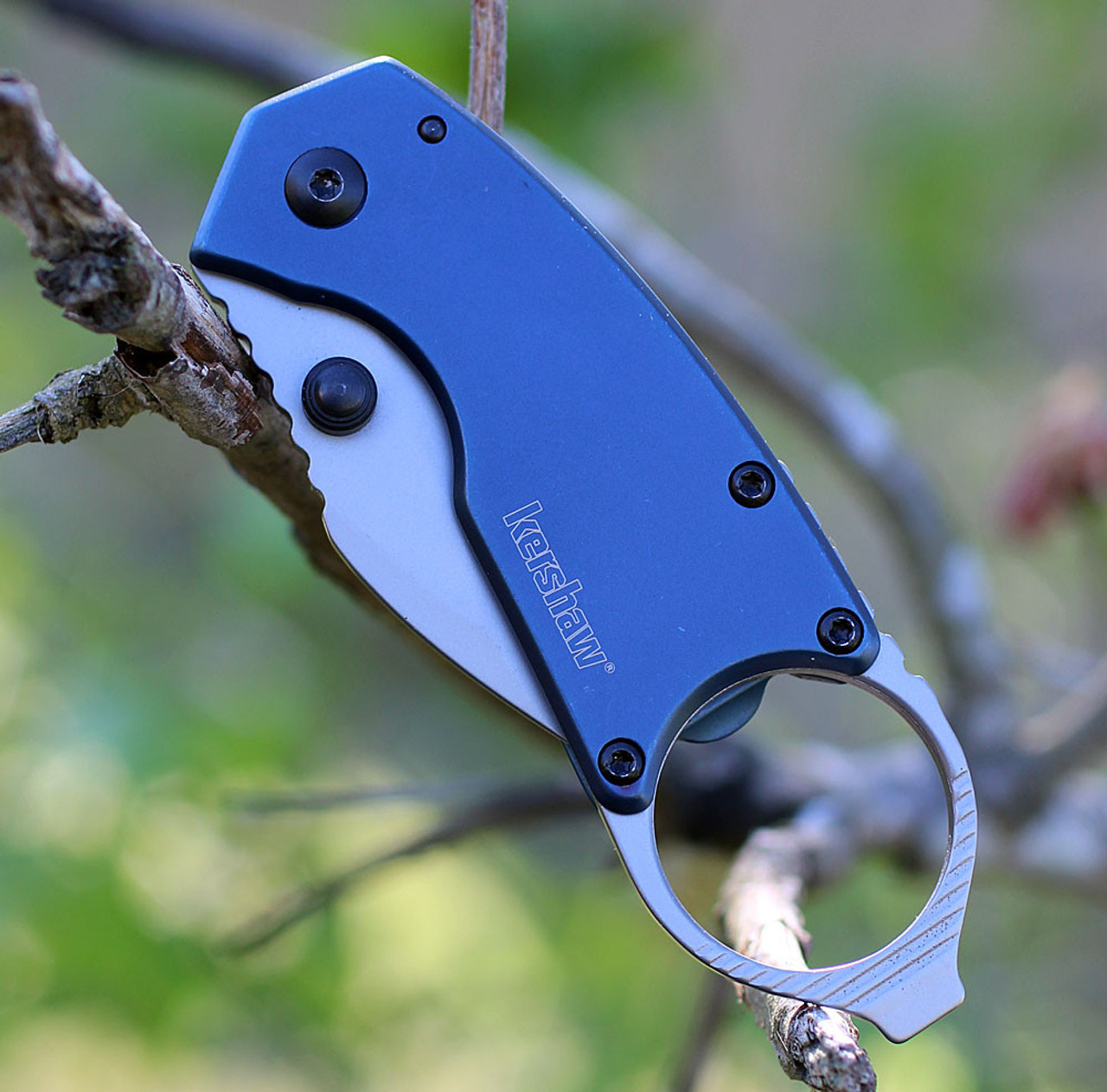 Kershaw Antic Stainless Steel (1.75" Bead Blast 8Cr13MoV) 8710