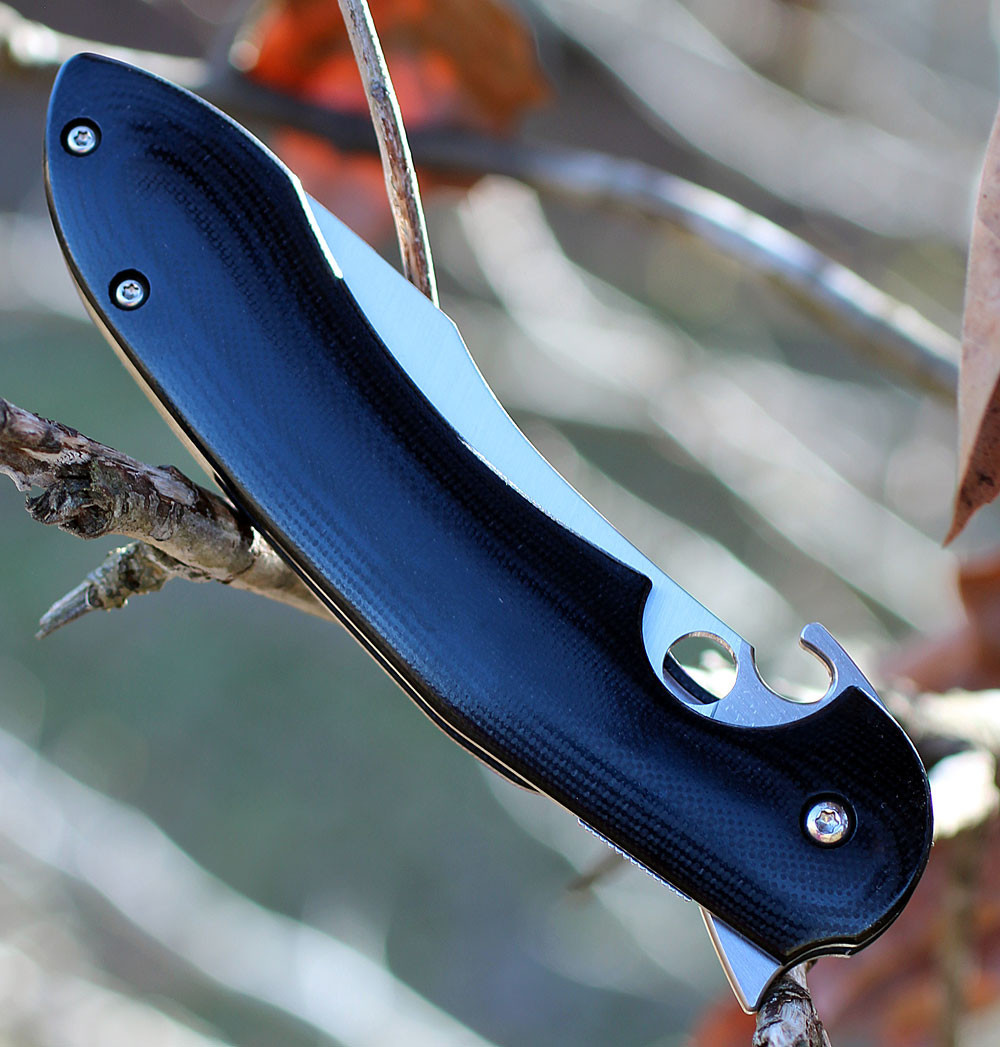 Spyderco Tropen compression lock flipper knife