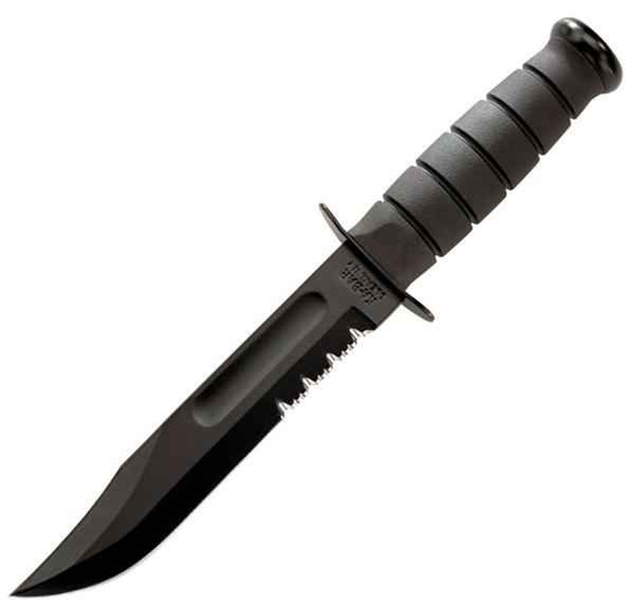 Ka-Bar Fighting Kraton (7" Black 1095 Cro-Van) 1214