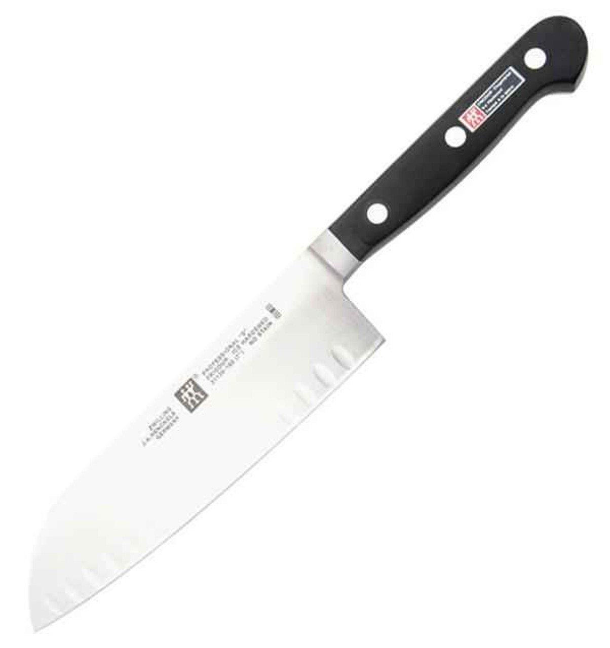 Henckels Pro S Santoku. 7" Granton Blade