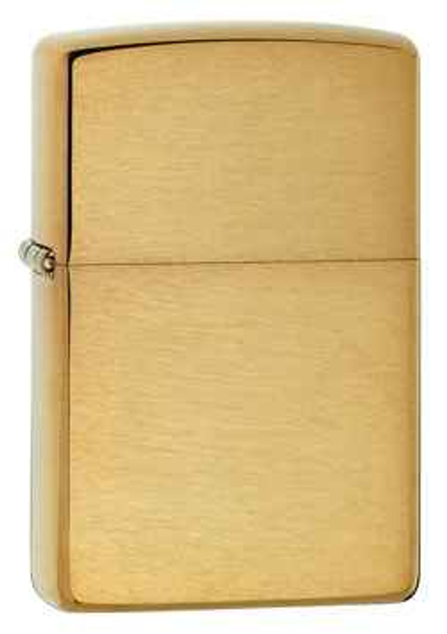 Zippo Armor Lighter , Brushed Brass