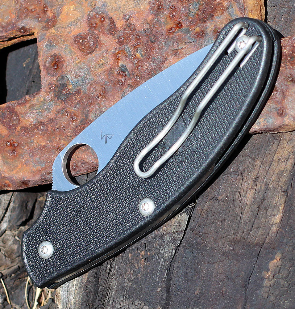 Spyderco UK Penknife Wire Clip Detail