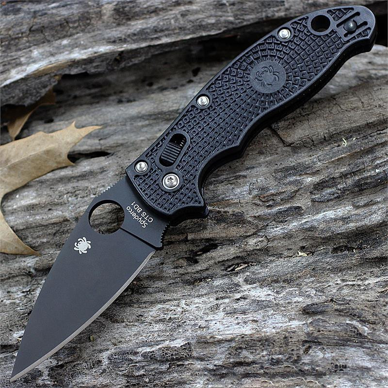 Spyderco Manix 2 Lightweight Black C101PBBK2