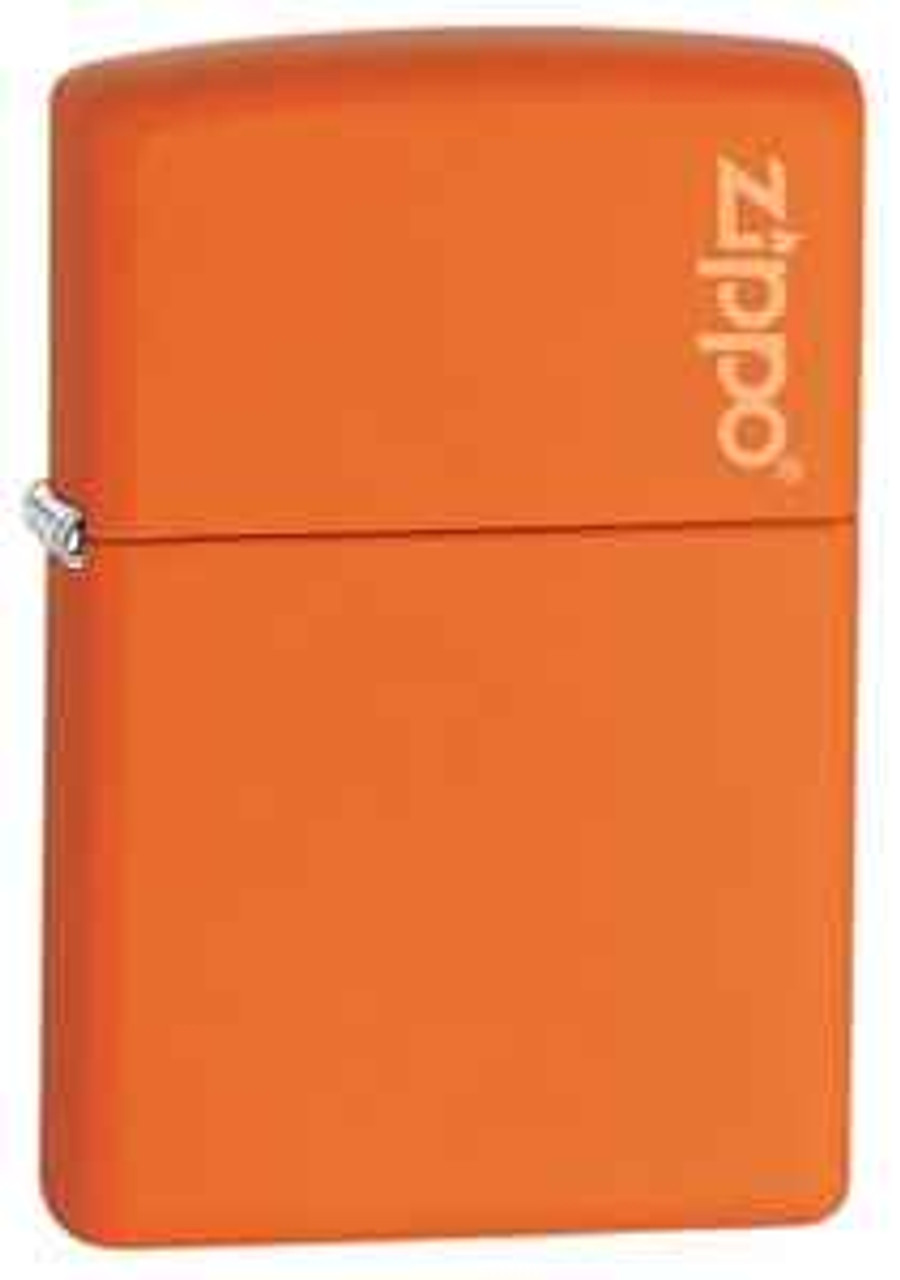 Zippo Z231ZL Classic, Orange Matte w/ Logo