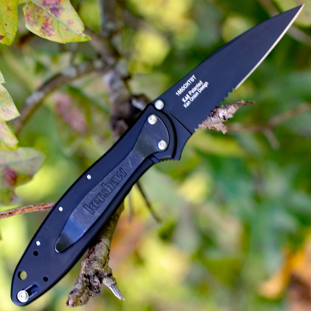 Kershaw Leek 1660CKTST Black Serrated 3