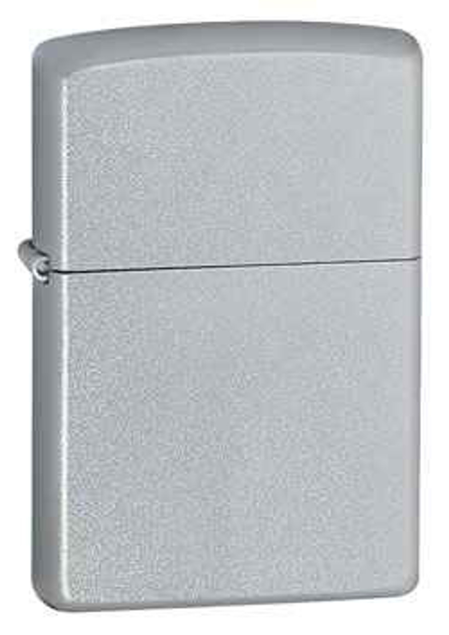 Zippo Z205 Lighter, Satin Chrome