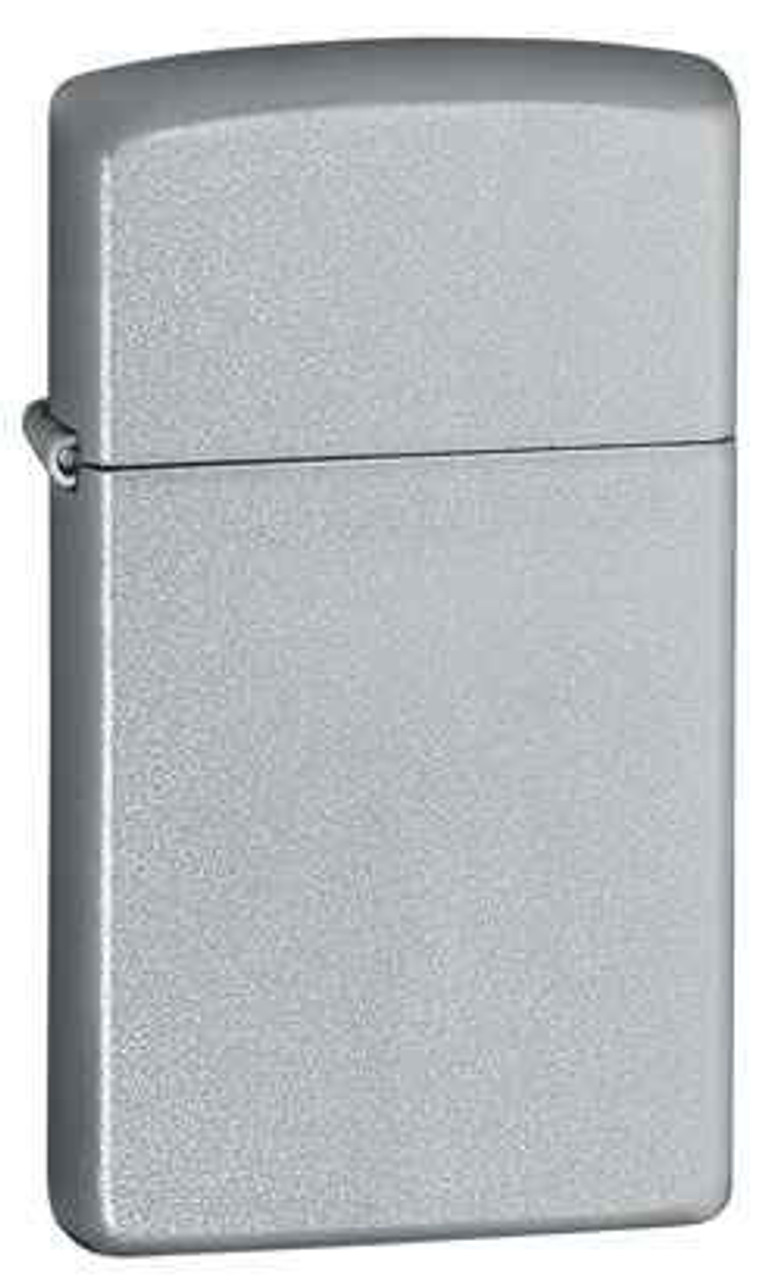 Zippo Z1605 Slim Lighter, Satin Chrome