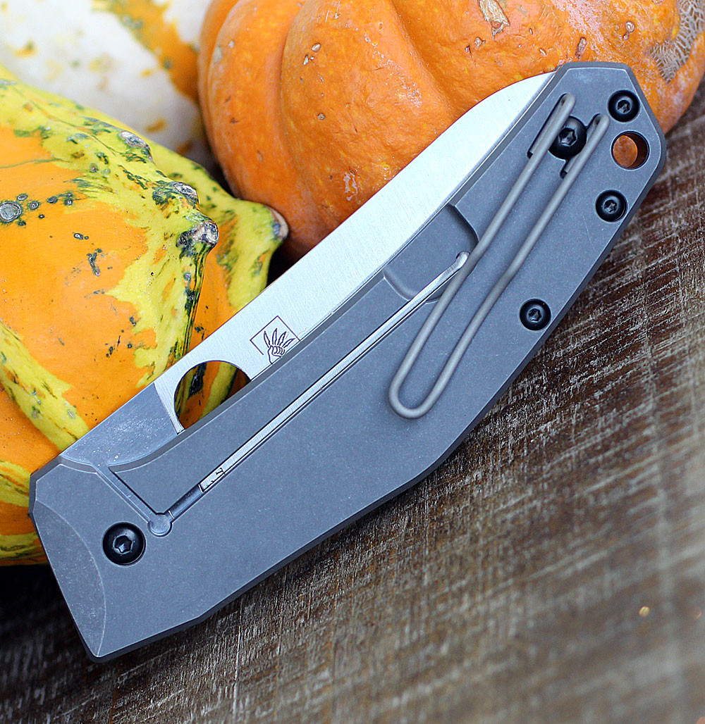 SpydieChef Titanium Handle Frame Lock