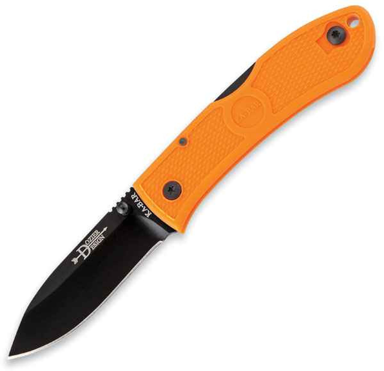 Ka-Bar Dozier Zytel (3" Black AUS-8A) 4062BO