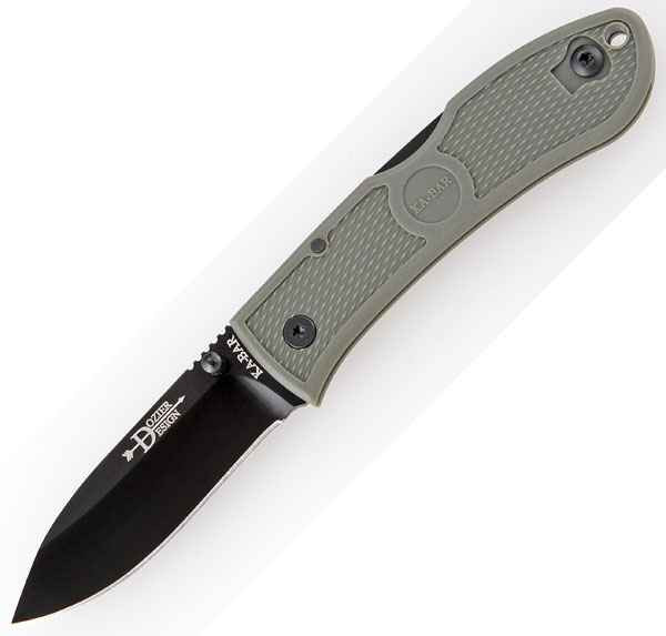 KA-BAR Dozier Zytel (3" Black AUS-8A) 4062FG