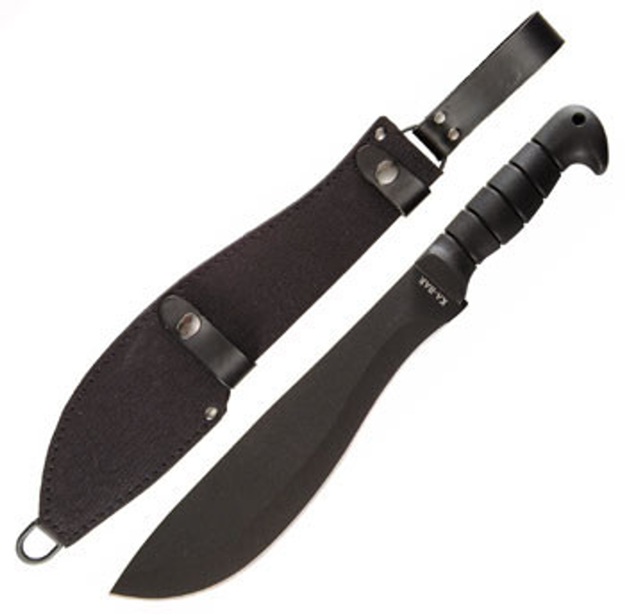 Ka-Bar Cutlass Machete Kraton (11" Black 1095 Cro-Van) 1248