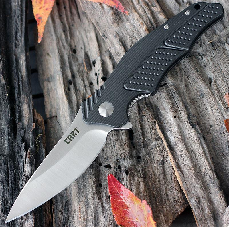 Columbia River Knives 320GXP Outrage 3.19 in. Drop Point 8Cr13MoV Blade,  Aluminum Handles Liner Lock Folder