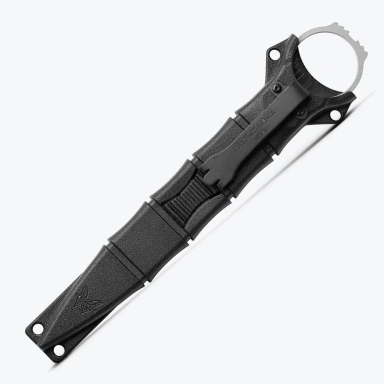 Benchmade SOCP Grey Rescue Tool 179GRY – 2.50" 440C Steel, Black Sheath