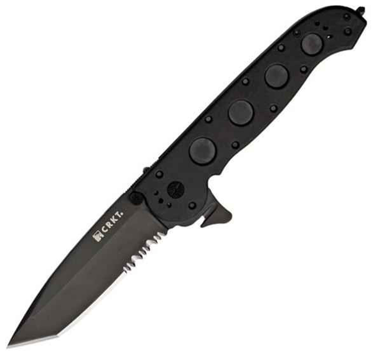 Columbia River Law Enforcement Linerlock, 5 1/2" Closed, Tanto, Combo Edge M16-14ZLEK