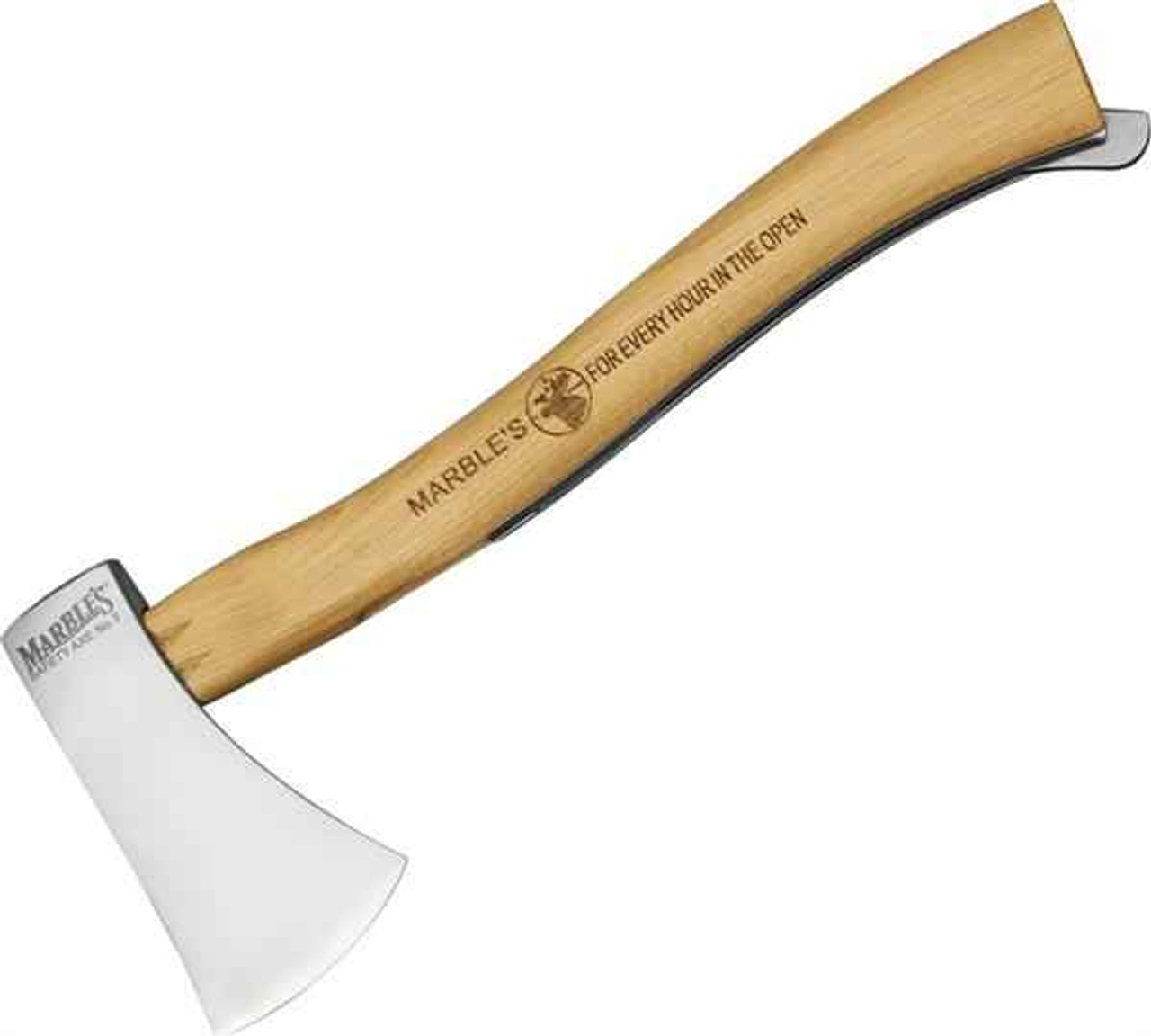 Marbles No. 5 Safety Axe, 11.5" Overall Length, Carbon Steel