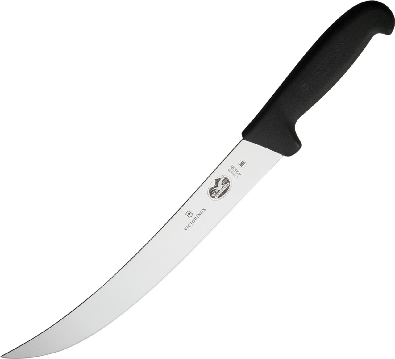 Victorinox Breaking Knife 10" Stainless Black Fibrox Handle