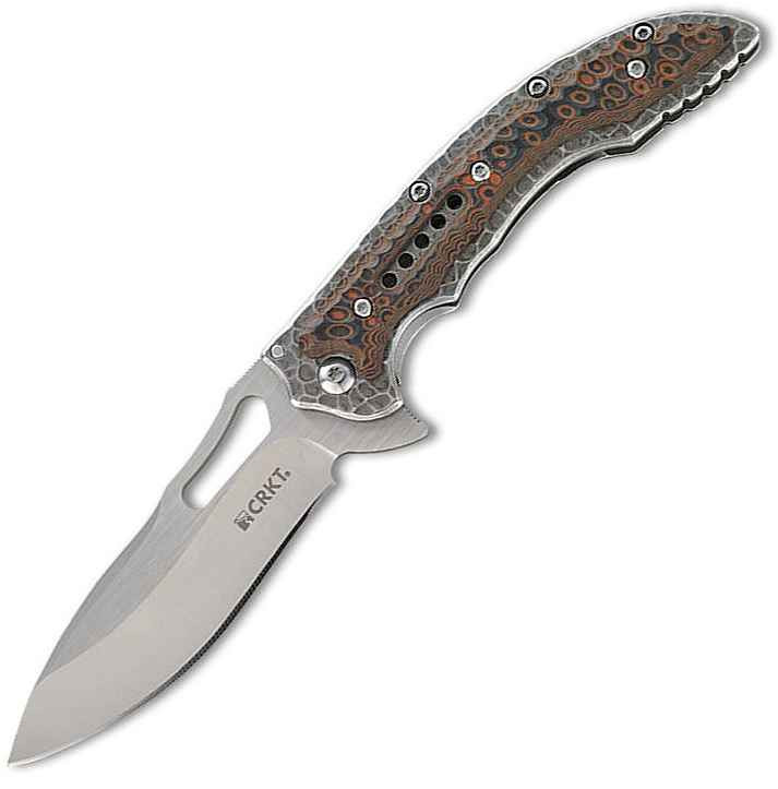 CRKT Small Fossil 5460 Frame Lock Knife | Flavio Ikoma Design