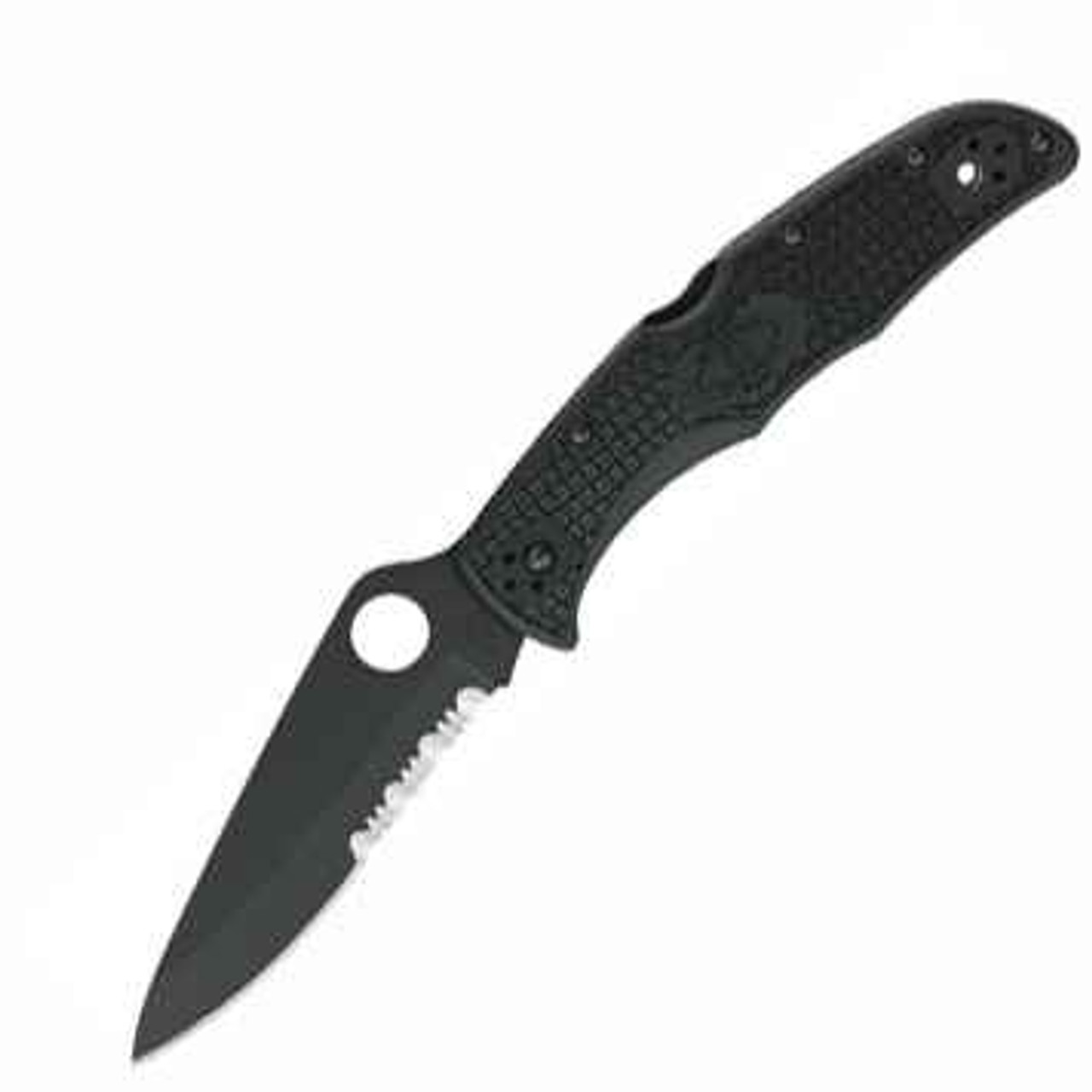 Spyderco Endura 4 - Blk FRN (3.75" Blk VG 10) C10PSBBK