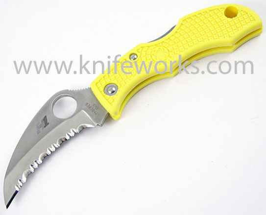 Spyderco Ladybug 3 Hawkbill Salt CLYLS3HB