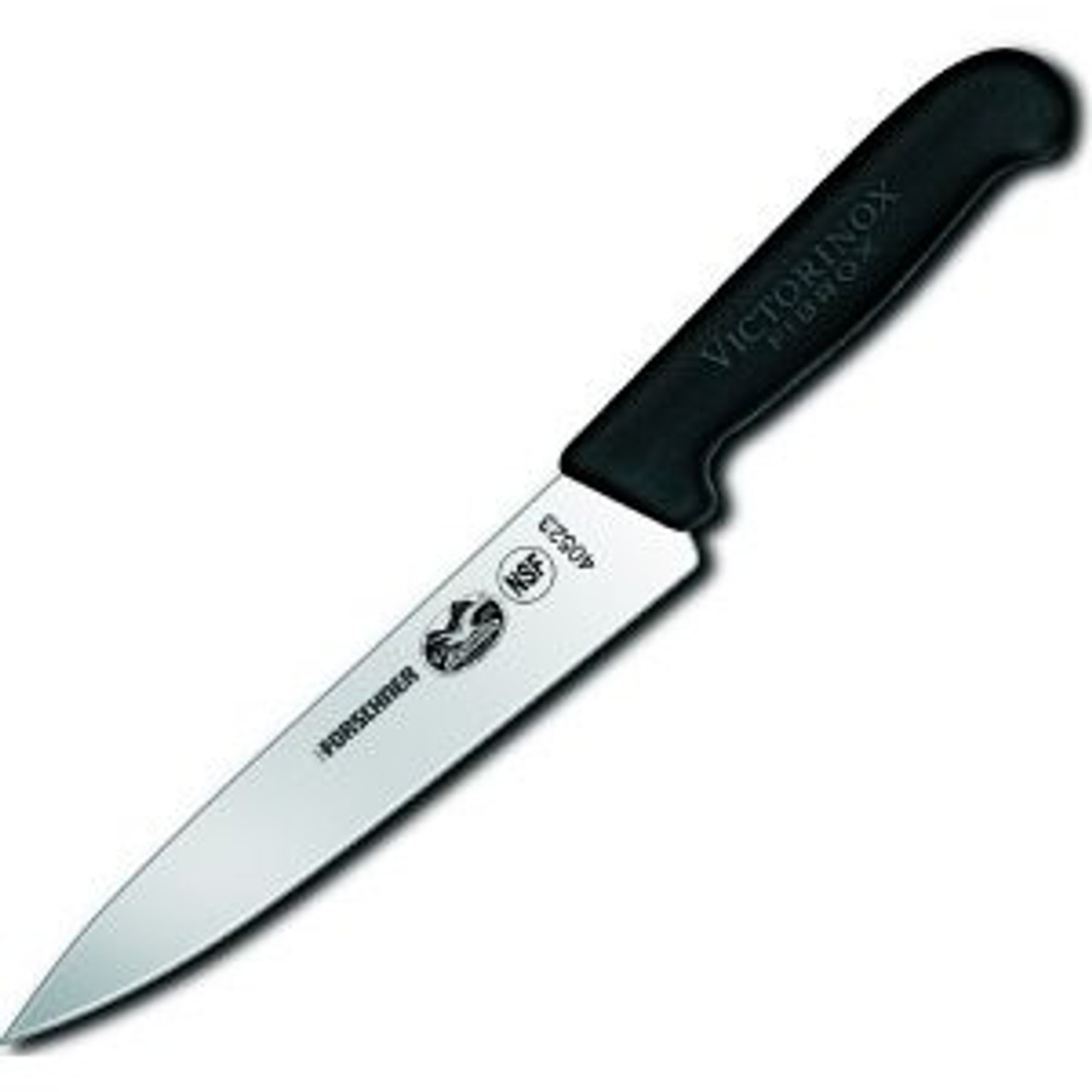 Forschner Chefs, 7 1/2" Blade, 1 1/2" at Black Fibrox Handle
